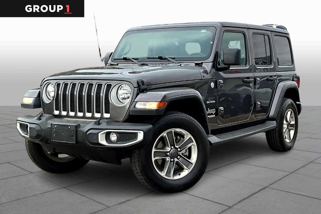 used 2020 Jeep Wrangler Unlimited car, priced at $26,785