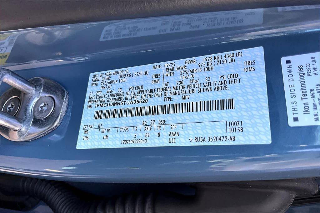 new 2026 Ford Escape car, priced at $35,015