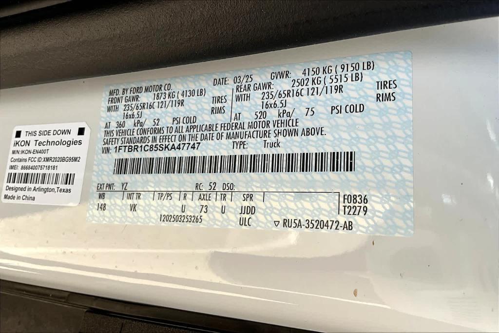 new 2025 Ford Transit-250 car, priced at $53,685