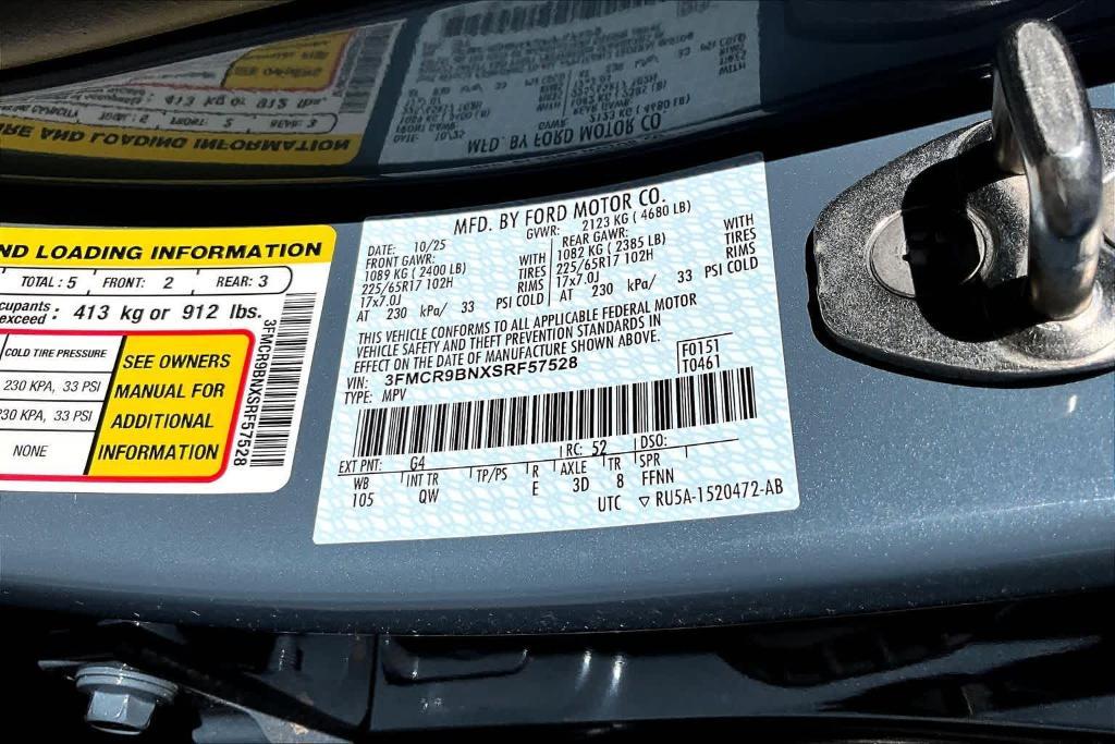 new 2025 Ford Bronco Sport car, priced at $32,830