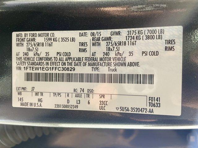 used 2015 Ford F-150 car, priced at $22,977