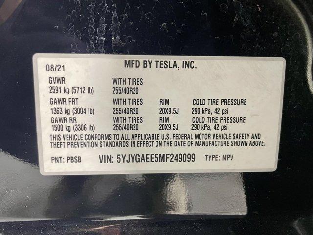 used 2021 Tesla Model Y car, priced at $21,477