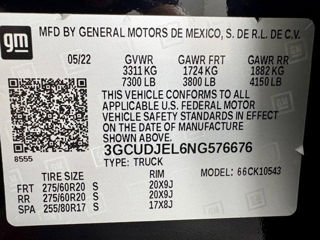 used 2022 Chevrolet Silverado 1500 car, priced at $49,777