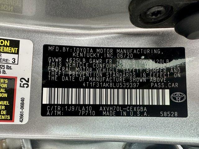 used 2020 Toyota Camry Hybrid car, priced at $26,977
