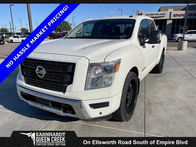 used 2021 Nissan Titan car, priced at $25,477