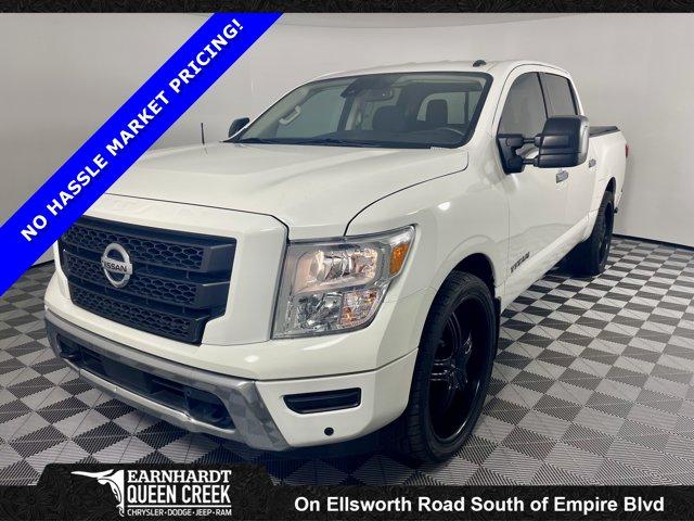 used 2021 Nissan Titan car, priced at $24,977