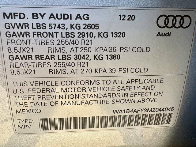 used 2021 Audi SQ5 car, priced at $33,477