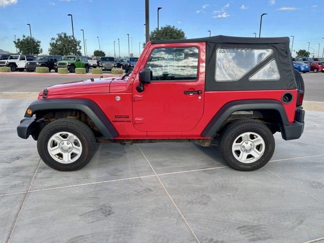 used 2016 Jeep Wrangler car, priced at $17,477