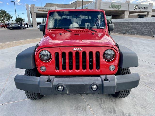 used 2016 Jeep Wrangler car, priced at $17,477