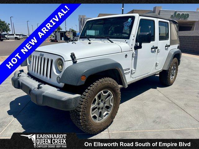 used 2016 Jeep Wrangler Unlimited car, priced at $19,977