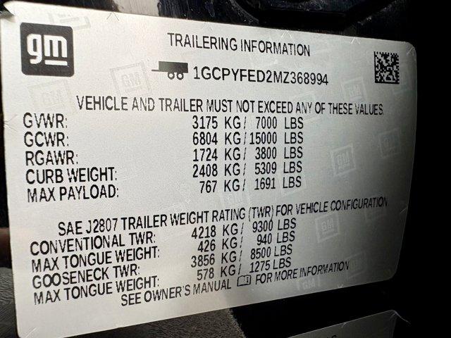 used 2021 Chevrolet Silverado 1500 car, priced at $41,977