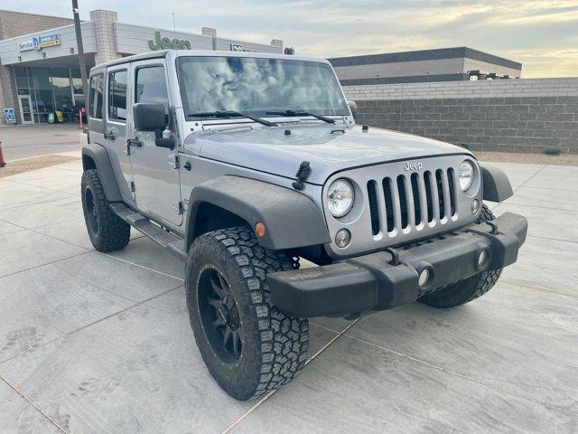 used 2018 Jeep Wrangler JK Unlimited car, priced at $20,477