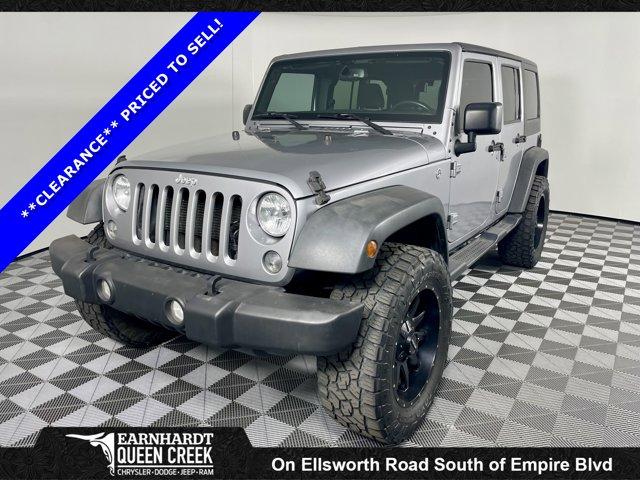 used 2018 Jeep Wrangler JK Unlimited car, priced at $17,477