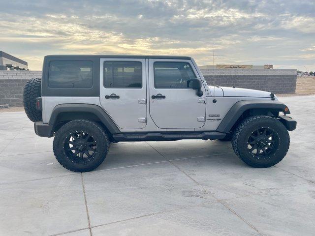 used 2018 Jeep Wrangler JK Unlimited car, priced at $20,477
