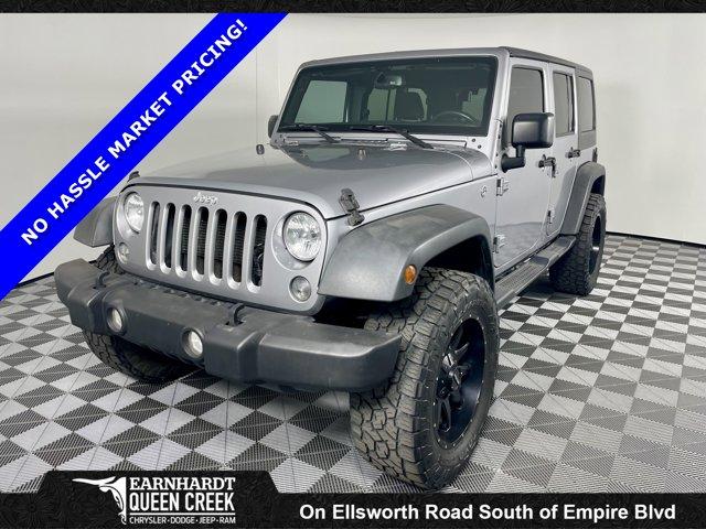 used 2018 Jeep Wrangler JK Unlimited car, priced at $19,977