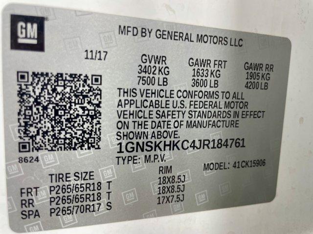 used 2018 Chevrolet Suburban car, priced at $27,477