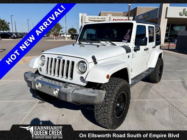 used 2017 Jeep Wrangler Unlimited car, priced at $23,977