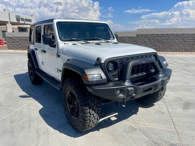 used 2020 Jeep Wrangler Unlimited car, priced at $29,977