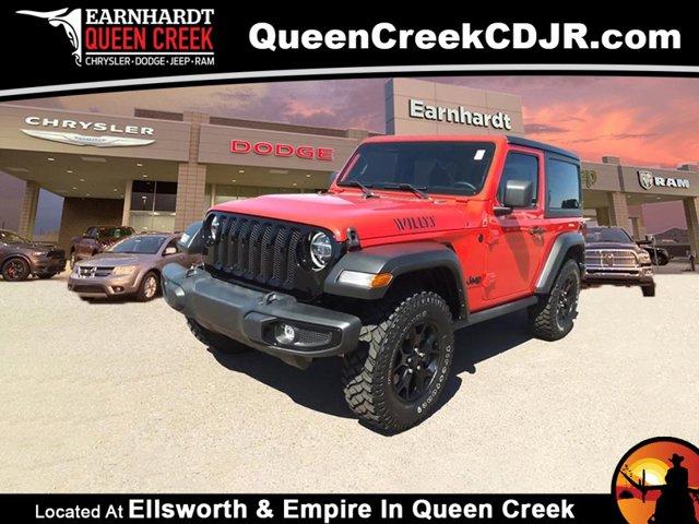 used 2022 Jeep Wrangler car, priced at $34,995