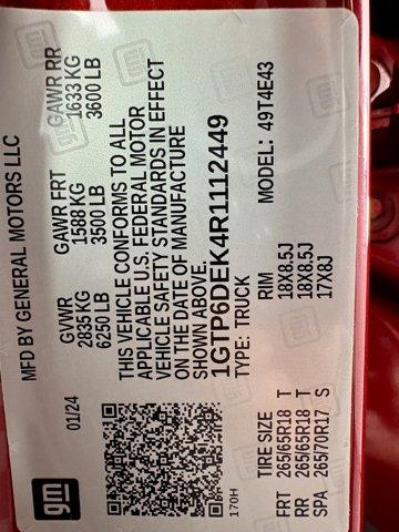 used 2024 GMC Canyon car, priced at $41,477