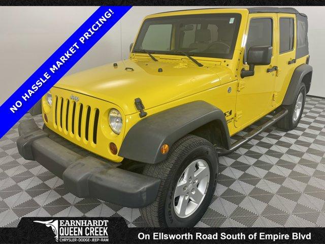 used 2009 Jeep Wrangler Unlimited car, priced at $10,477