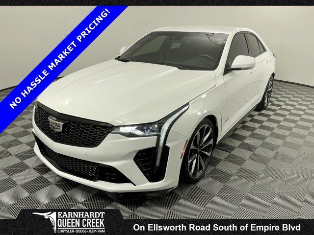 used 2023 Cadillac CT4-V car, priced at $59,477
