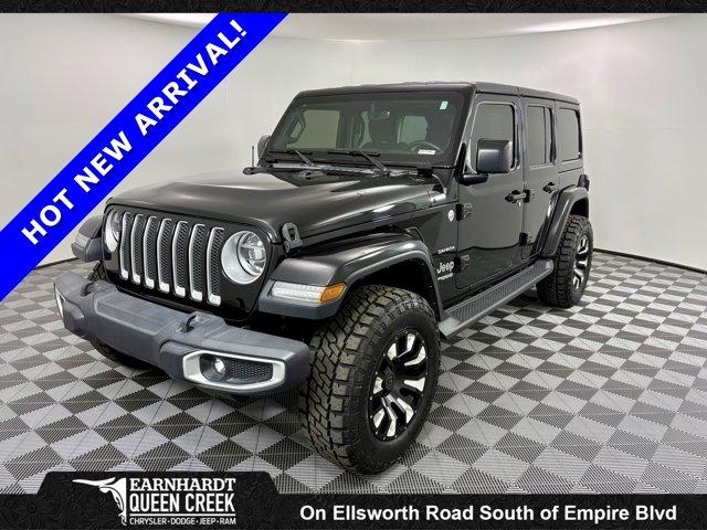 used 2020 Jeep Wrangler Unlimited car, priced at $32,977