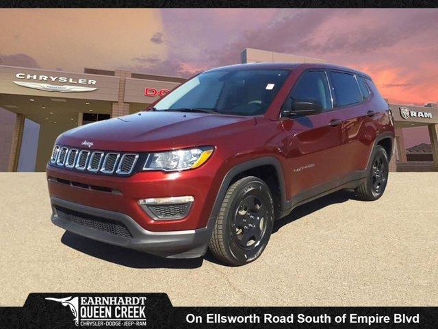 used 2020 Jeep Compass car, priced at $14,995