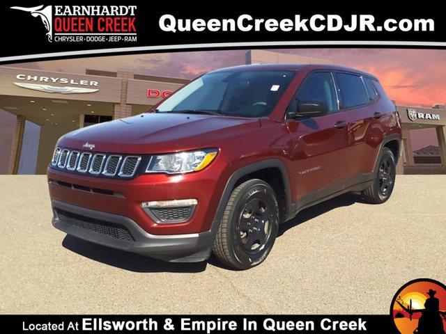 used 2020 Jeep Compass car, priced at $18,201