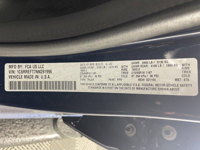 used 2022 Ram 1500 car, priced at $27,477