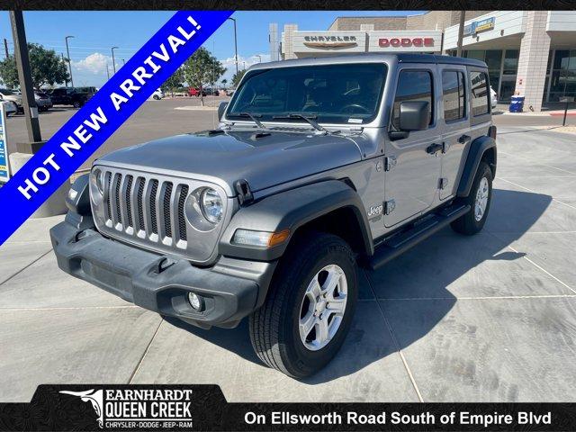 used 2020 Jeep Wrangler Unlimited car, priced at $31,999