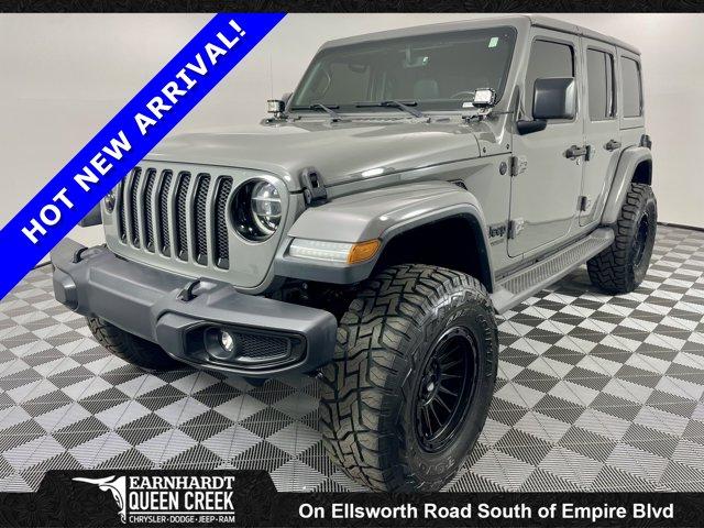 used 2020 Jeep Wrangler Unlimited car, priced at $24,477