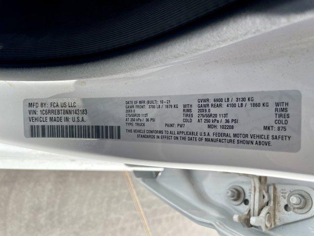 used 2022 Ram 1500 car, priced at $31,977