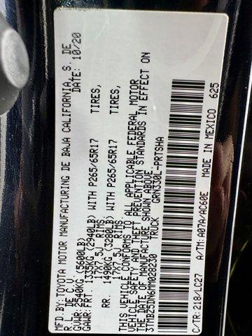 used 2021 Toyota Tacoma car, priced at $30,477