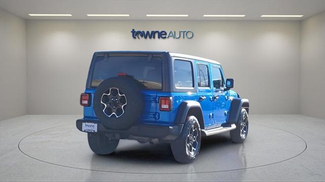 used 2021 Jeep Wrangler Unlimited car, priced at $31,819