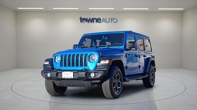 used 2021 Jeep Wrangler Unlimited car, priced at $31,819