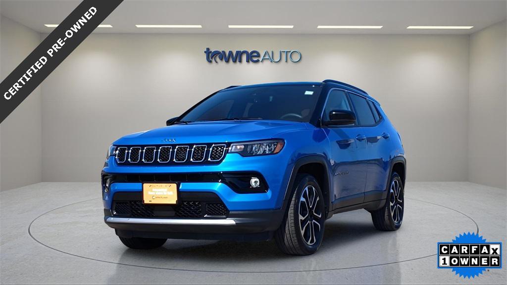 used 2023 Jeep Compass car, priced at $24,359