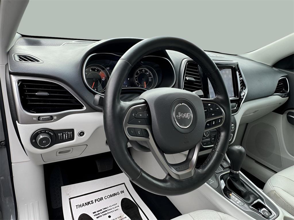 used 2021 Jeep Cherokee car, priced at $19,873