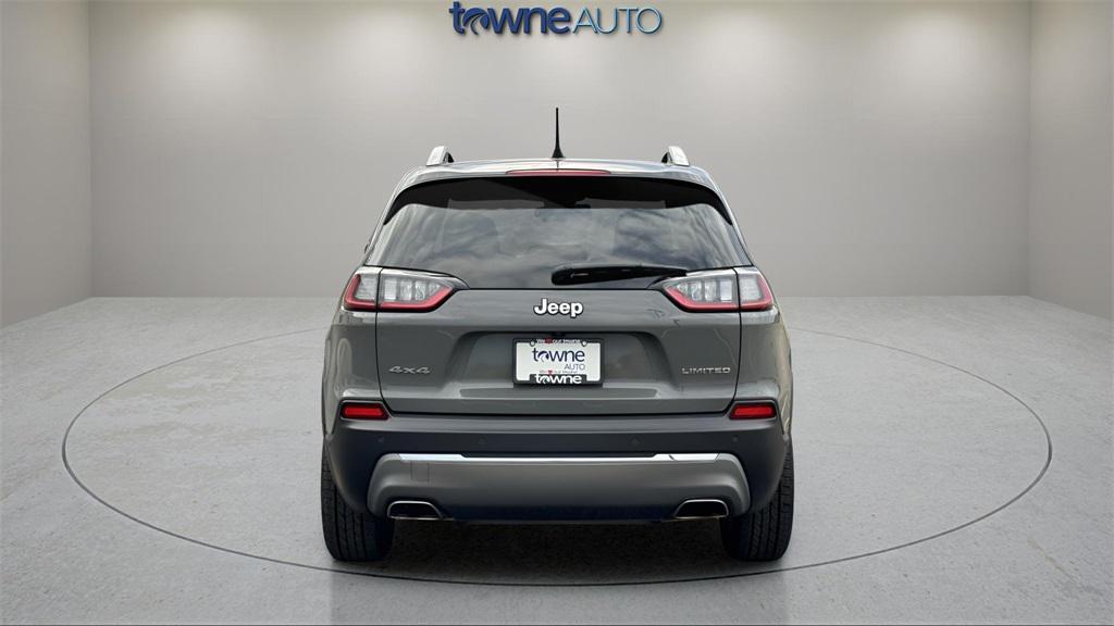 used 2021 Jeep Cherokee car, priced at $19,873