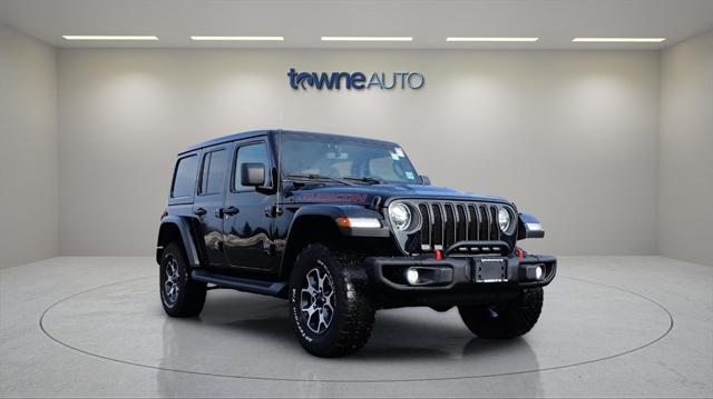 used 2022 Jeep Wrangler Unlimited car, priced at $38,251