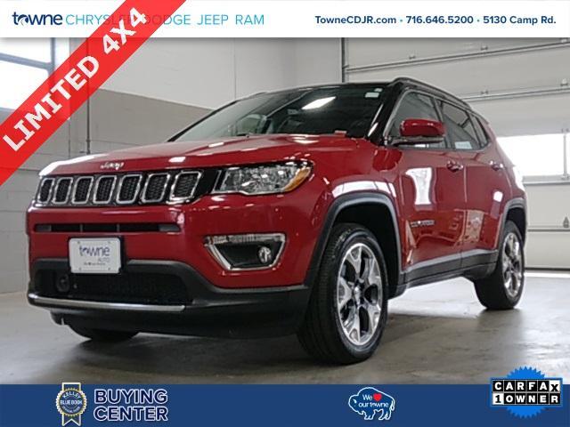 used 2021 Jeep Compass car, priced at $22,442