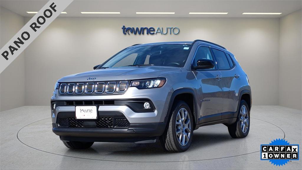 used 2022 Jeep Compass car, priced at $23,610
