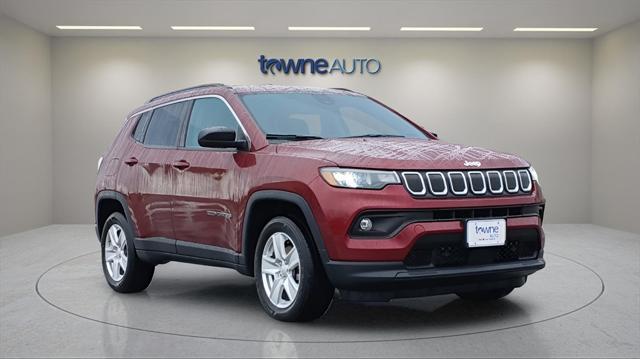 used 2022 Jeep Compass car, priced at $21,054