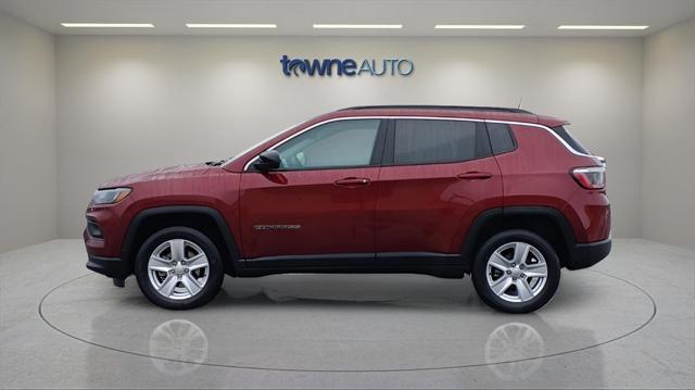 used 2022 Jeep Compass car, priced at $21,054