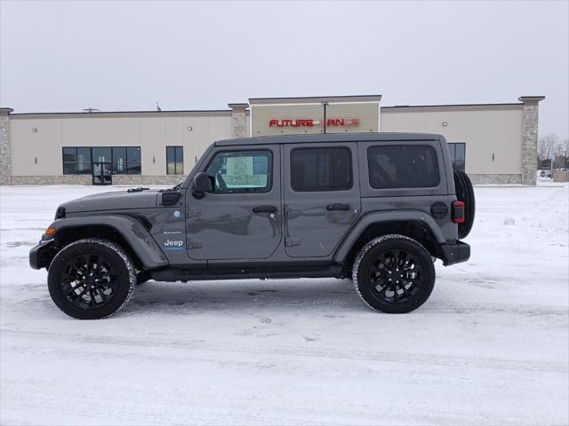 used 2022 Jeep Wrangler Unlimited 4xe car, priced at $36,763