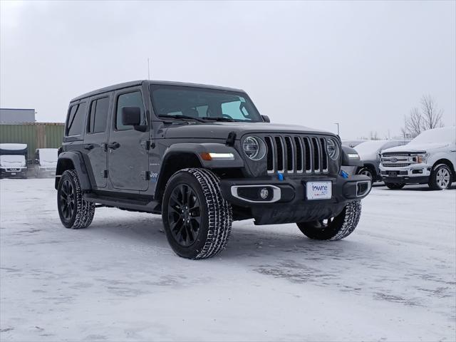 used 2022 Jeep Wrangler Unlimited 4xe car, priced at $36,763