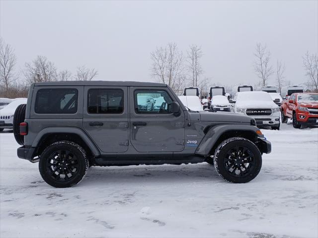 used 2022 Jeep Wrangler Unlimited 4xe car, priced at $36,763