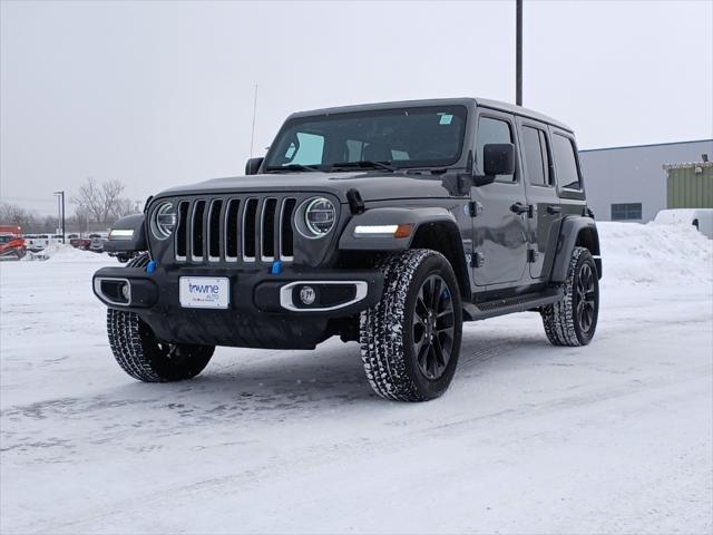 used 2022 Jeep Wrangler Unlimited 4xe car, priced at $36,763