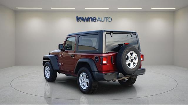 used 2021 Jeep Wrangler car, priced at $26,820