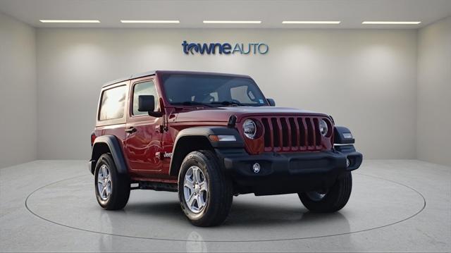 used 2021 Jeep Wrangler car, priced at $26,820